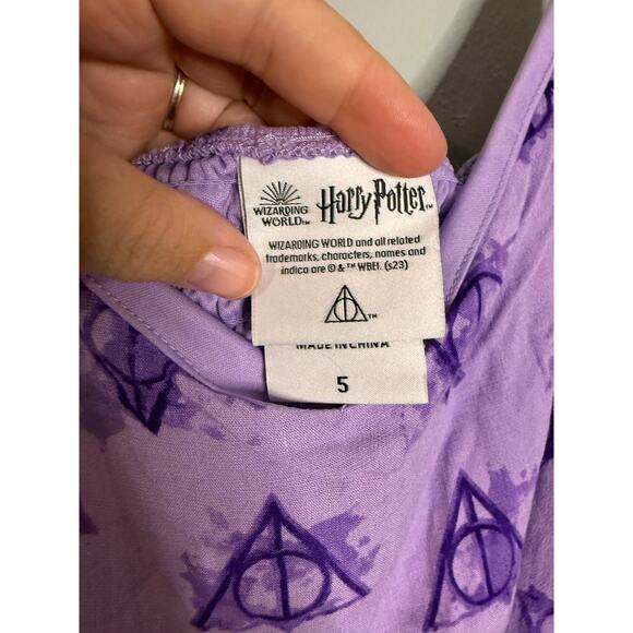 Wizarding World of Harry Potter Purple cami top - Picture 2 of 5